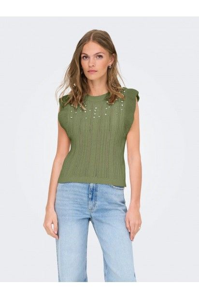 Top Malha NEWTULLE brilhantes ONLY