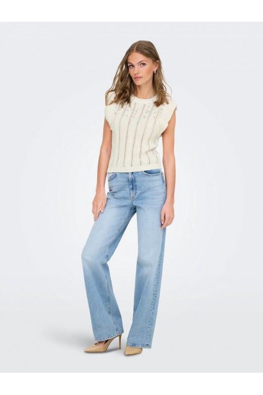 Top Malha NEWTULLE brilhantes ONLY Top Malha NEWTULLE brilhantes ONLY