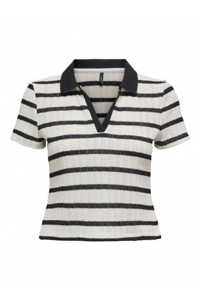 Top Polo JRS HALIA V Riscas ONLY