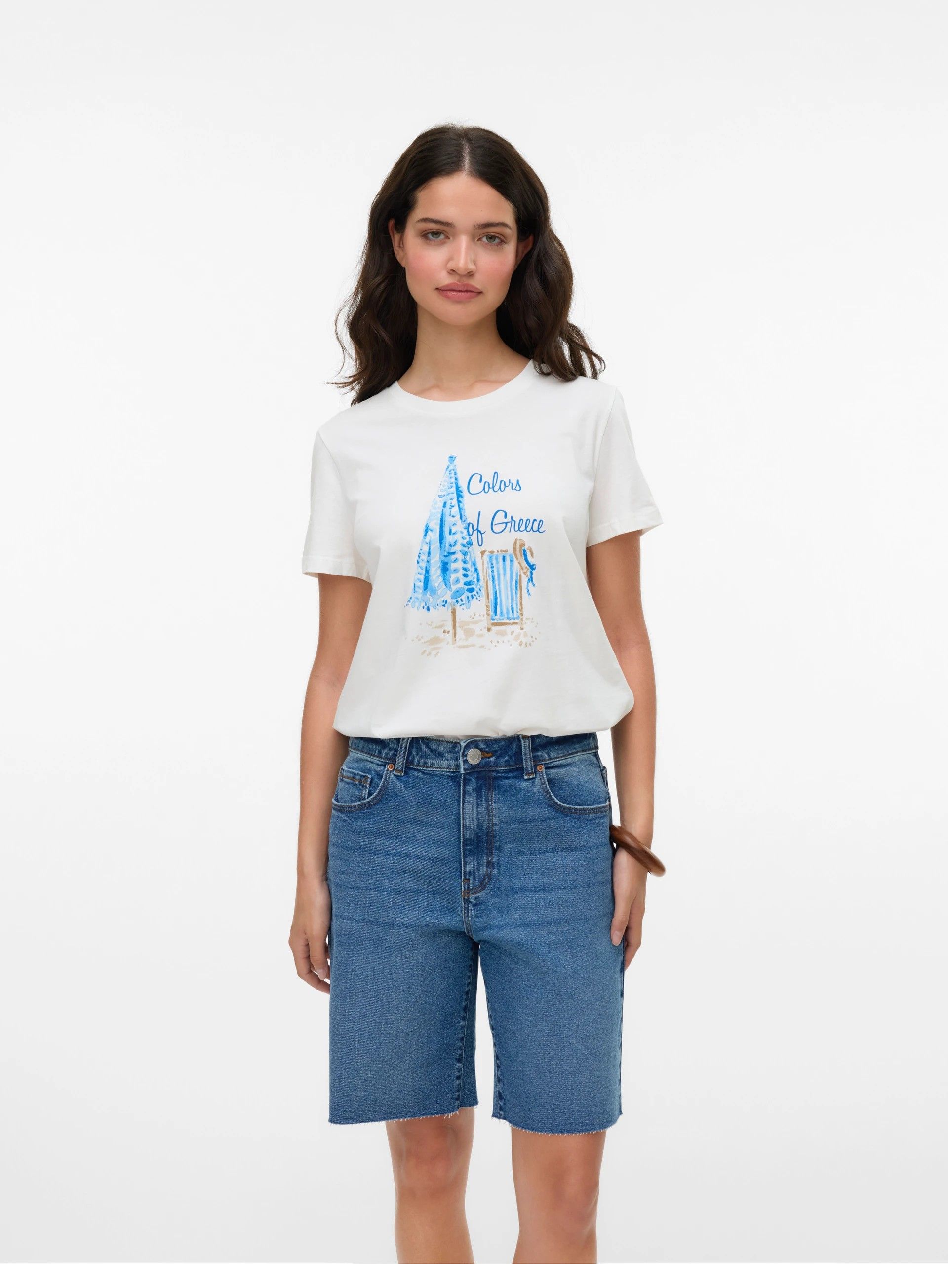 T-Shirt Mulher Vmsiane Francis Vero Moda