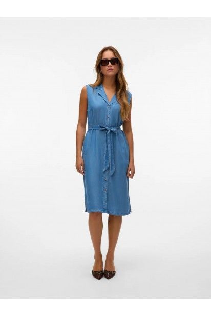 Vestido BREE SL BLK Tencel VERO MODA