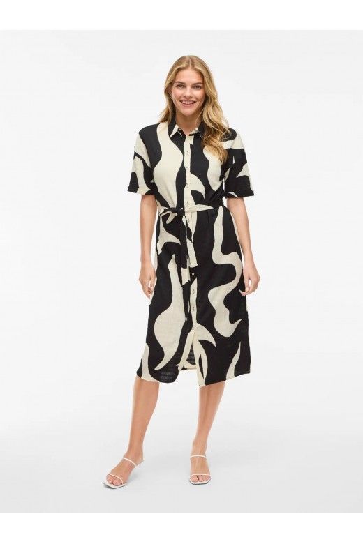 Vestido Blusa ZEYA ZERA 2/4 Midi VILA Vestido Blusa ZEYA ZERA 2/4 Midi VILA