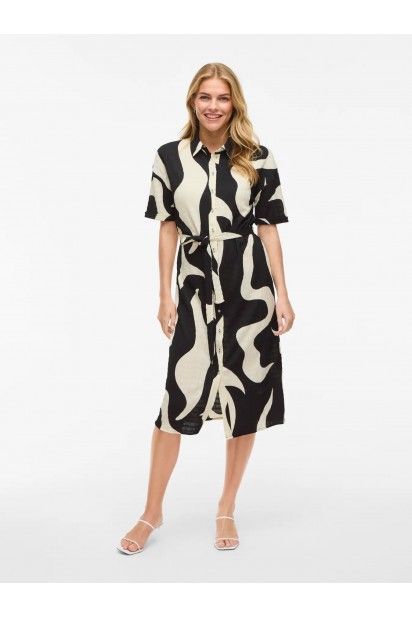 Vestido Blusa ZEYA ZERA 2/4 Midi VILA