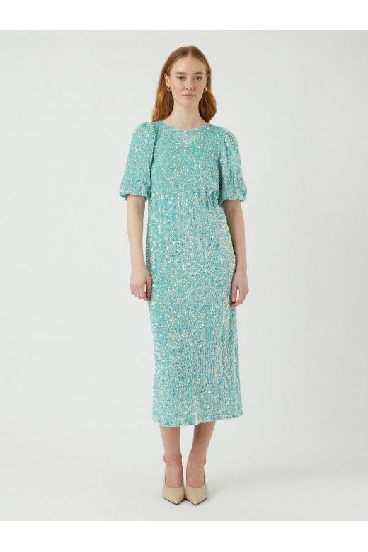 Vestido Midi Brilhantes Maja 2/4 YAS