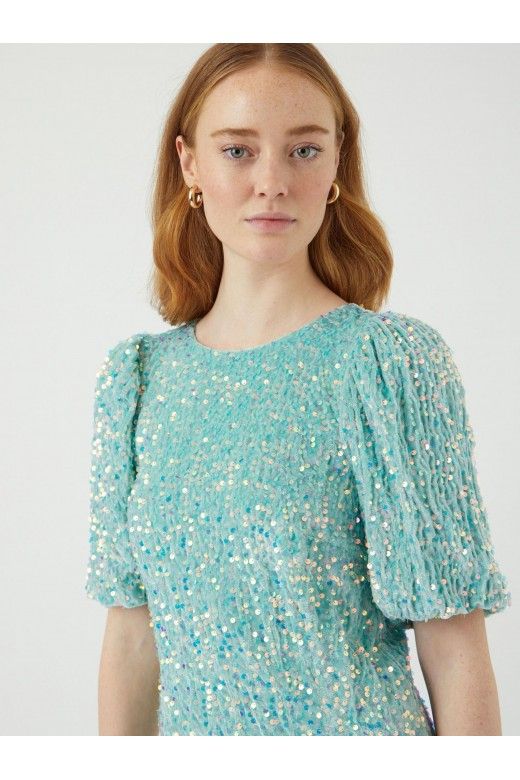 Vestido Midi Brilhantes Maja 2/4 YAS
