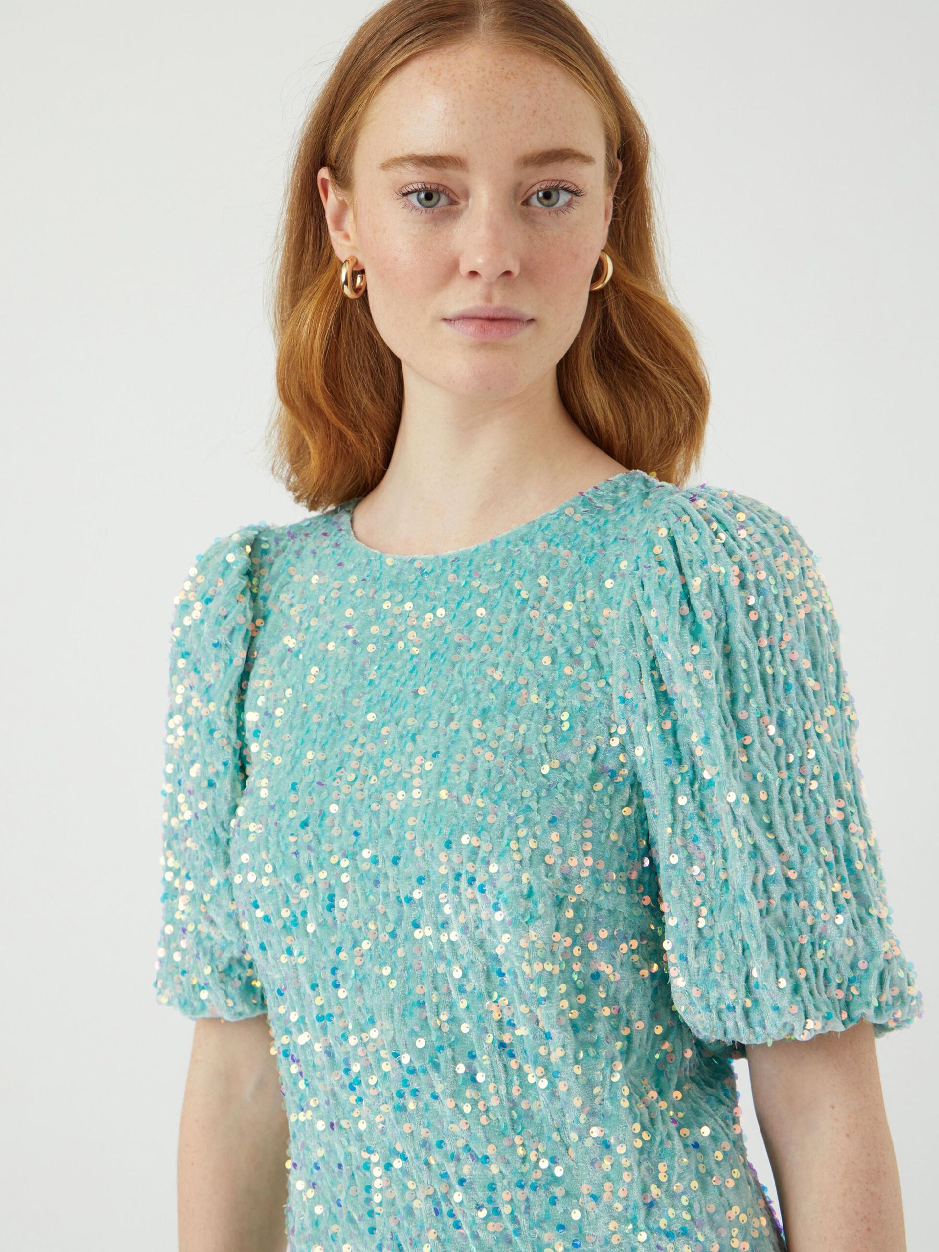 Vestido Midi Brilhantes Maja 2/4 YAS