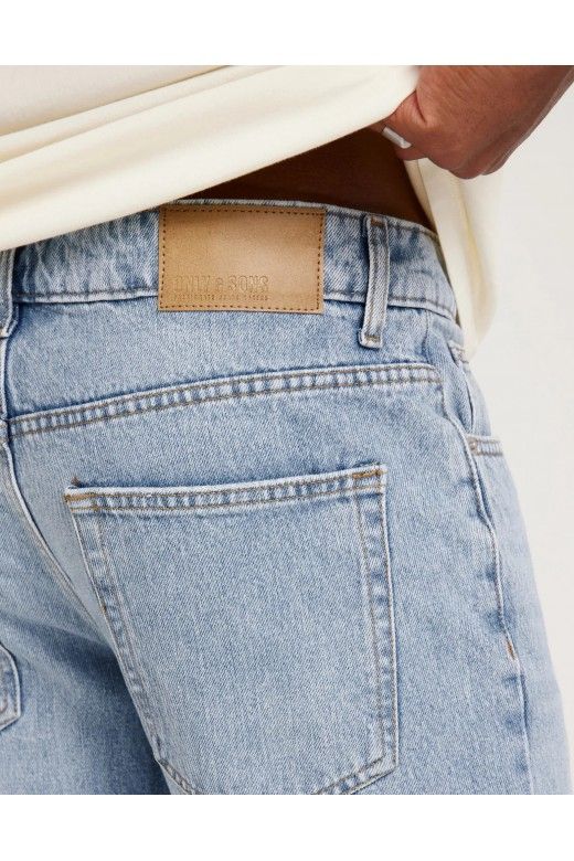 Calça Jeans Homem EDGE Straight ONLY & SONS Calça Jeans Homem EDGE Straight ONLY & SONS