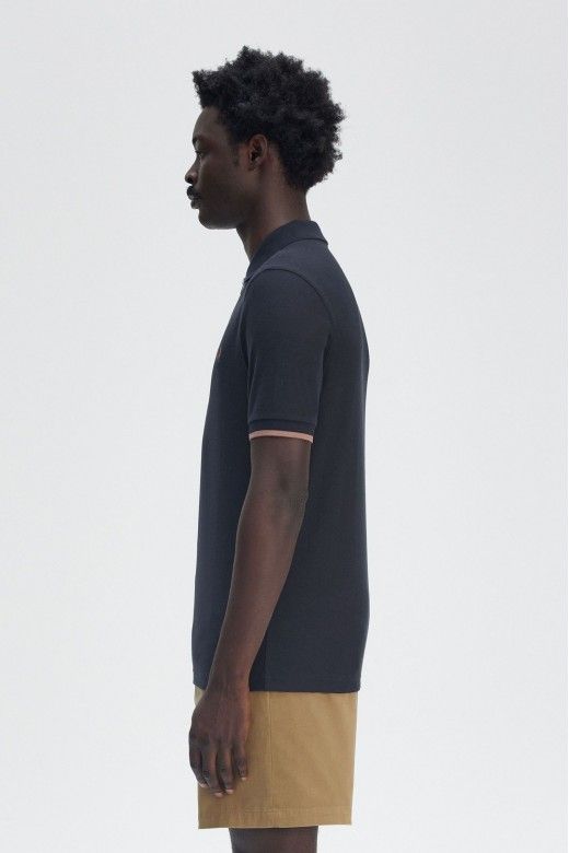 Polo com Zip FRED PERRY M9886