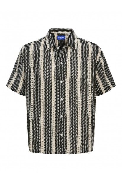 Camisa BELLAGIO CROCHET SS Jack Jones