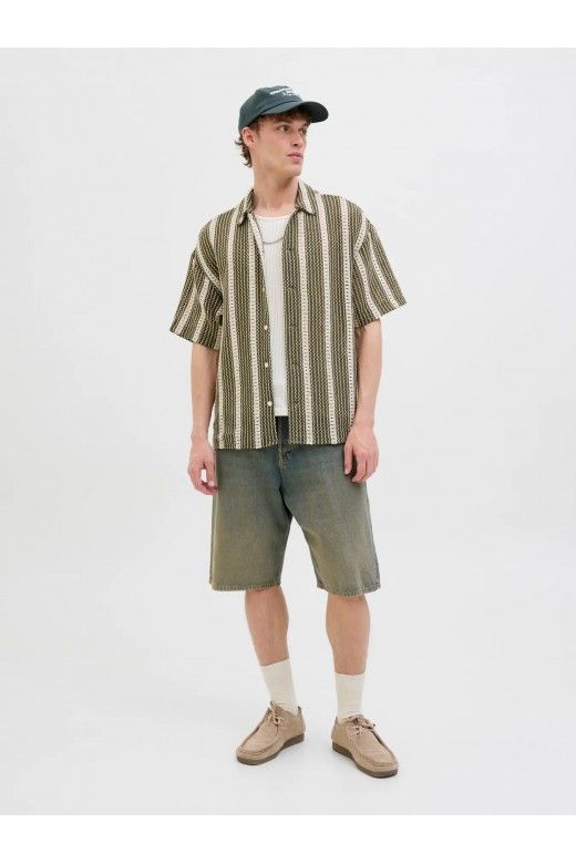 Camisa BELLAGIO CROCHET SS Jack Jones Camisa BELLAGIO CROCHET SS Jack Jones