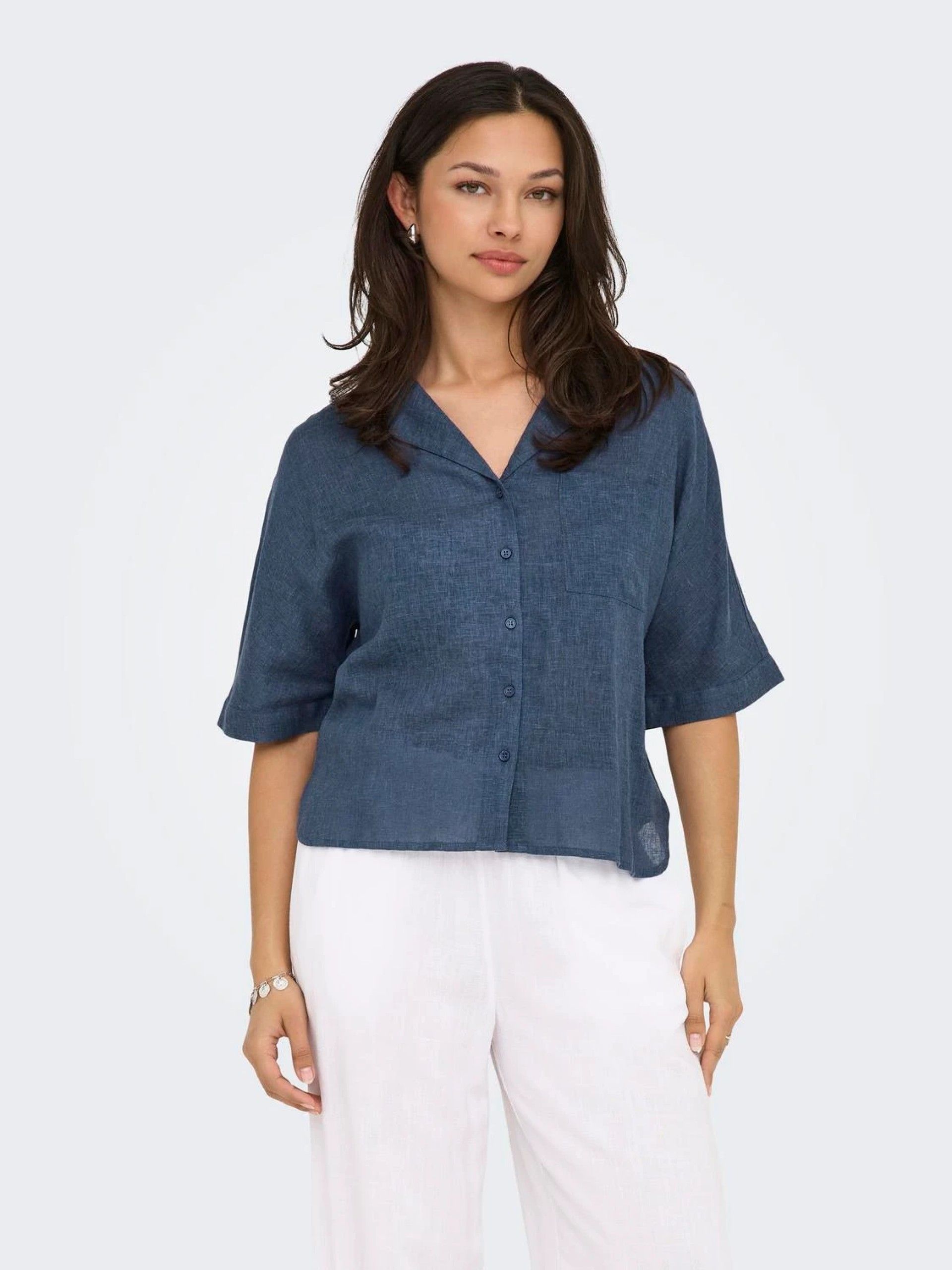 Blusa TOKYO SS Linen ONLY