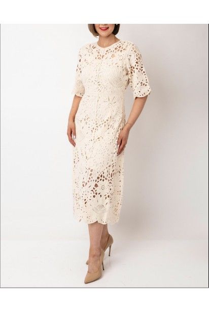 Vestido LIMA Long Croch 26037517 YAS