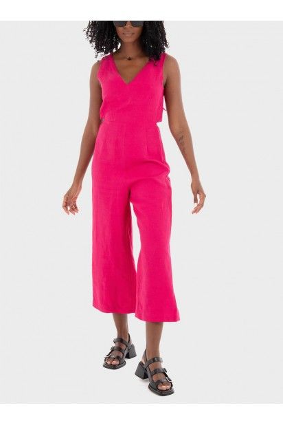 Macacão WINDY Life Bow Linen ONLY Macacão WINDY Life Bow Linen ONLY