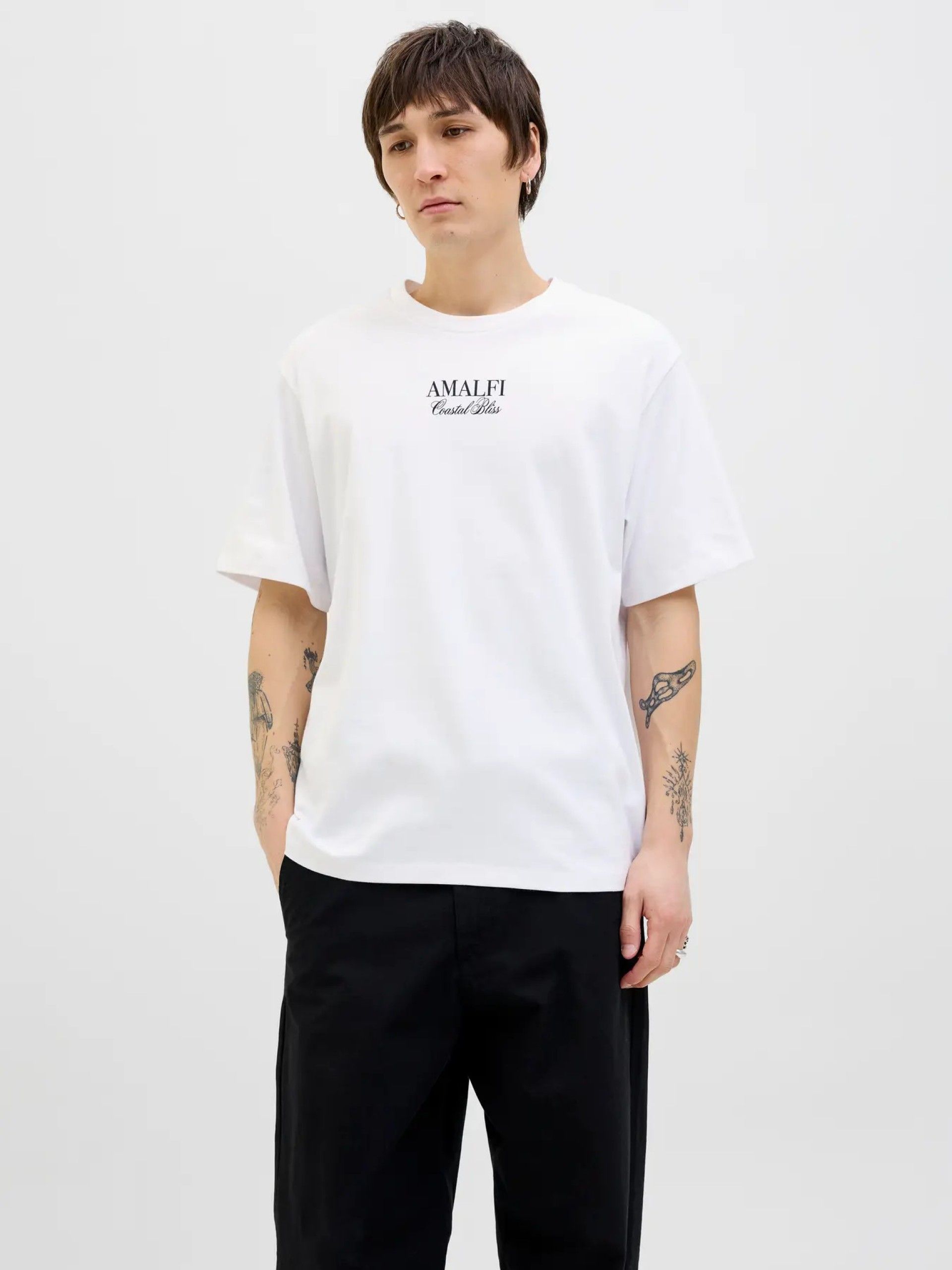 T-Shirt Homem Jprbladestination Back Print Jack & Jones