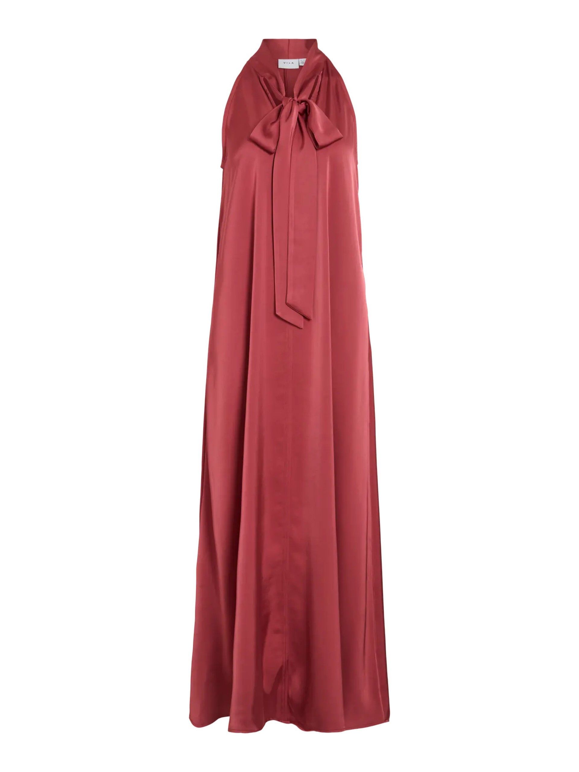 Vestido FADIA S/L TIE Comprido VILA