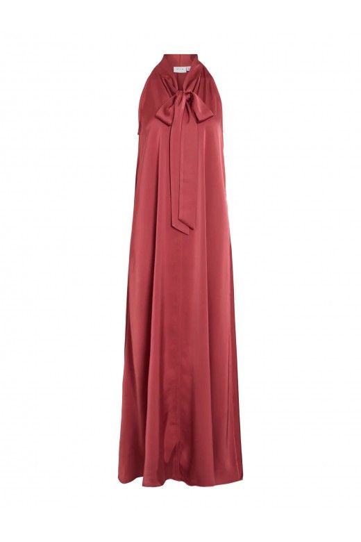 Vestido FADIA S/L TIE Comprido VILA Vestido FADIA S/L TIE Comprido VILA