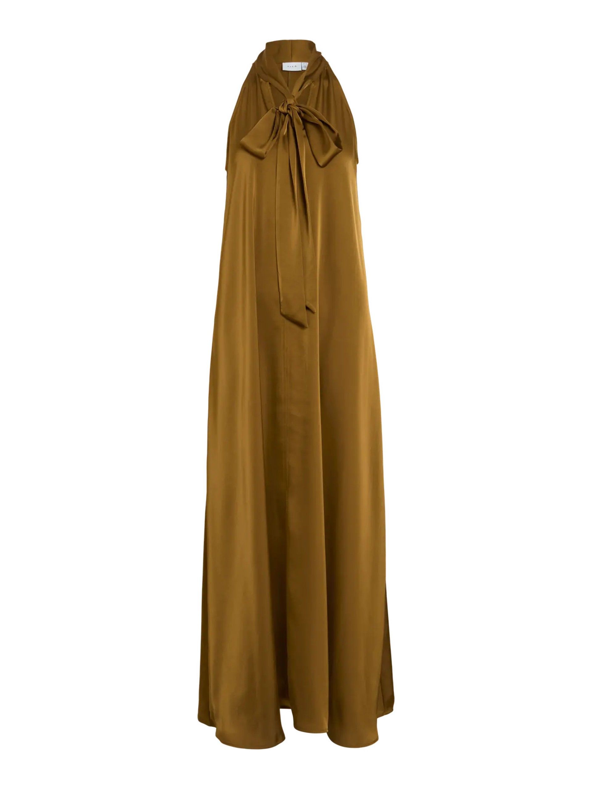 Vestido FADIA S/L TIE Comprido VILA