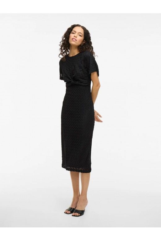 Vestido Midi SOLIRA O VILA 14107122 Vestido Midi SOLIRA O VILA 14107122