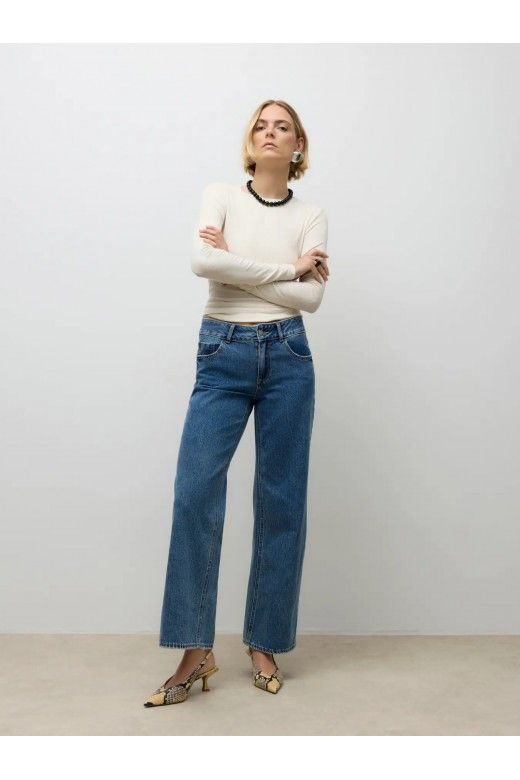 Calça Jeans Mulher RENA MR WIDE AWARE VERO MODA Calça Jeans Mulher RENA MR WIDE AWARE VERO MODA