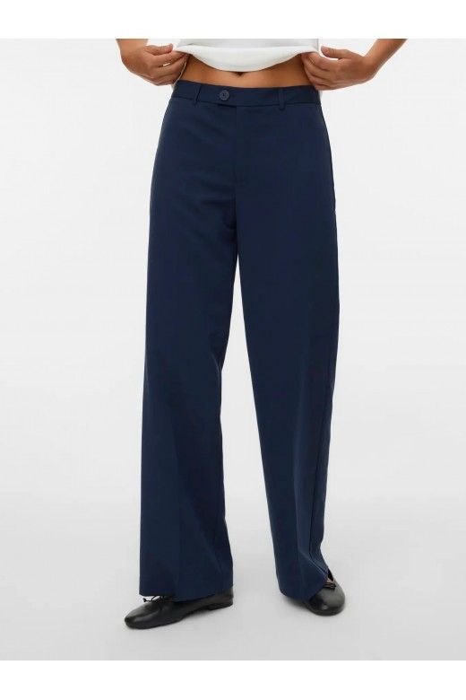 Calça Mulher TAXAS MW Straight VERO MODA Calça Mulher TAXAS MW Straight VERO MODA