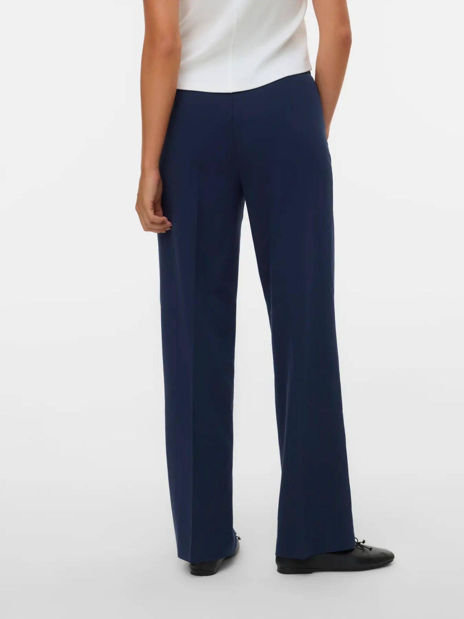 Calça Mulher TAXAS MW Straight VERO MODA