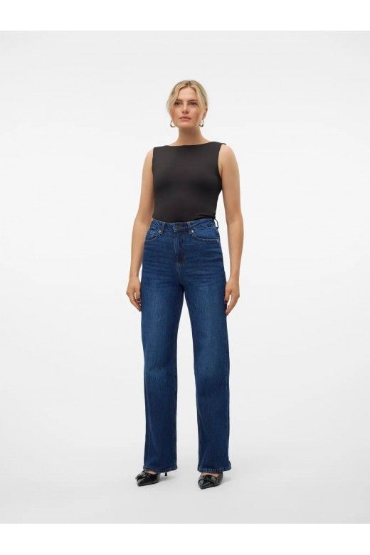 Calça Jeans Mulher TESSA HR WIDE VERO MODA Calça Jeans Mulher TESSA HR WIDE VERO MODA