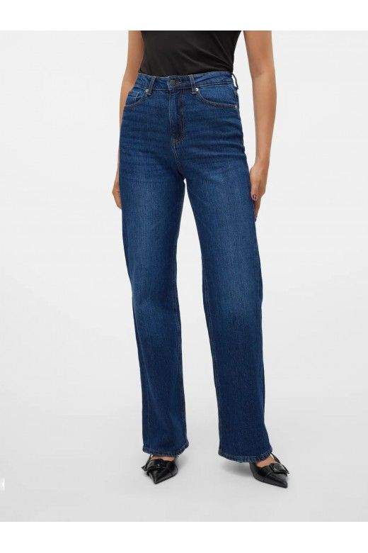 Calça Jeans Mulher TESSA HR WIDE VERO MODA Calça Jeans Mulher TESSA HR WIDE VERO MODA