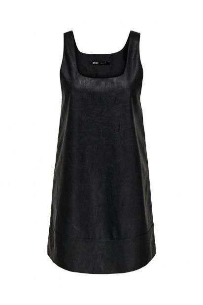 Vestido Faux Leather JOSIE ONLY