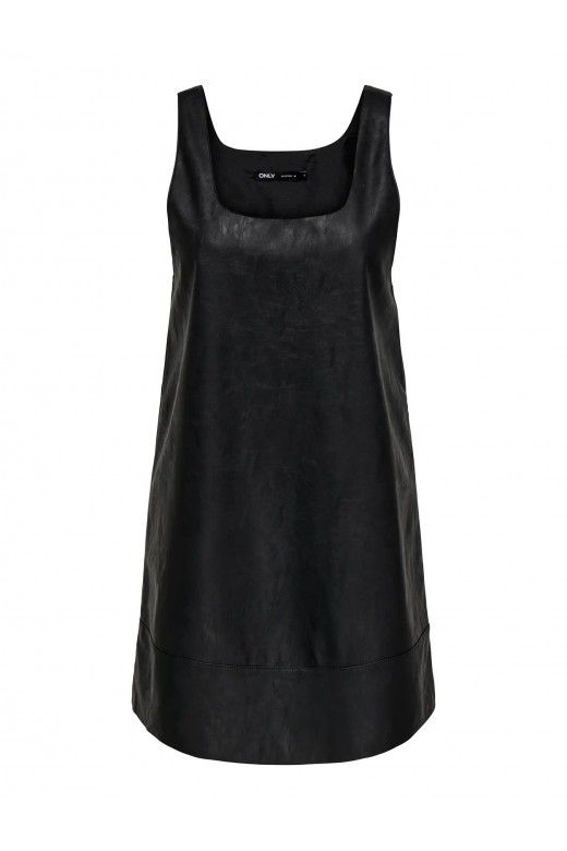 Vestido Faux Leather JOSIE ONLY Vestido Faux Leather JOSIE ONLY