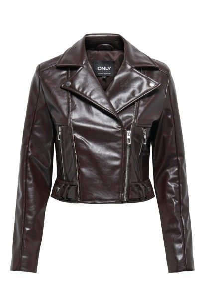 Casaco BIKER Faux Leather 15348979 KAMILLA  ONLY
