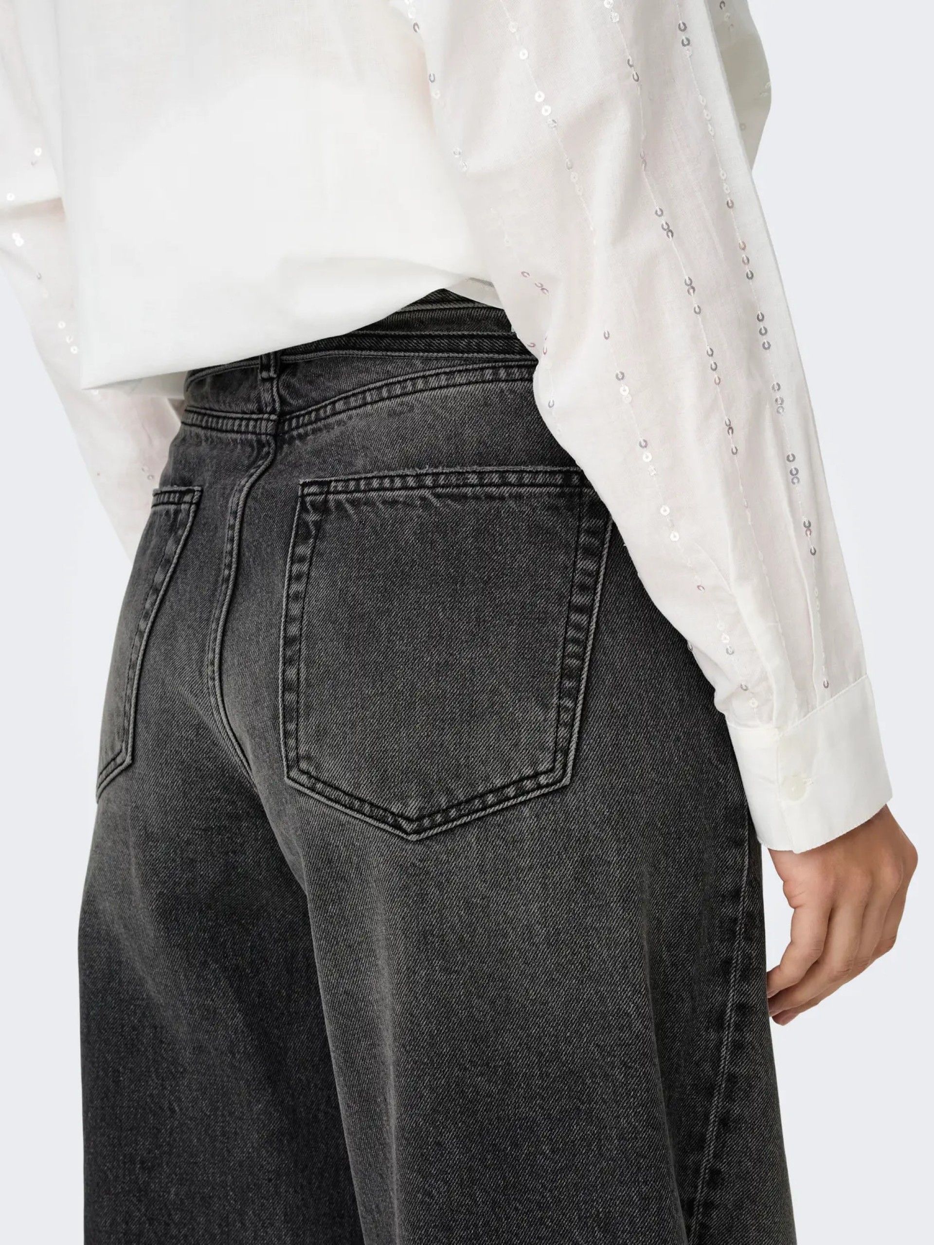 Calça Jeans Mulher GIANNA MW Straight ONLY