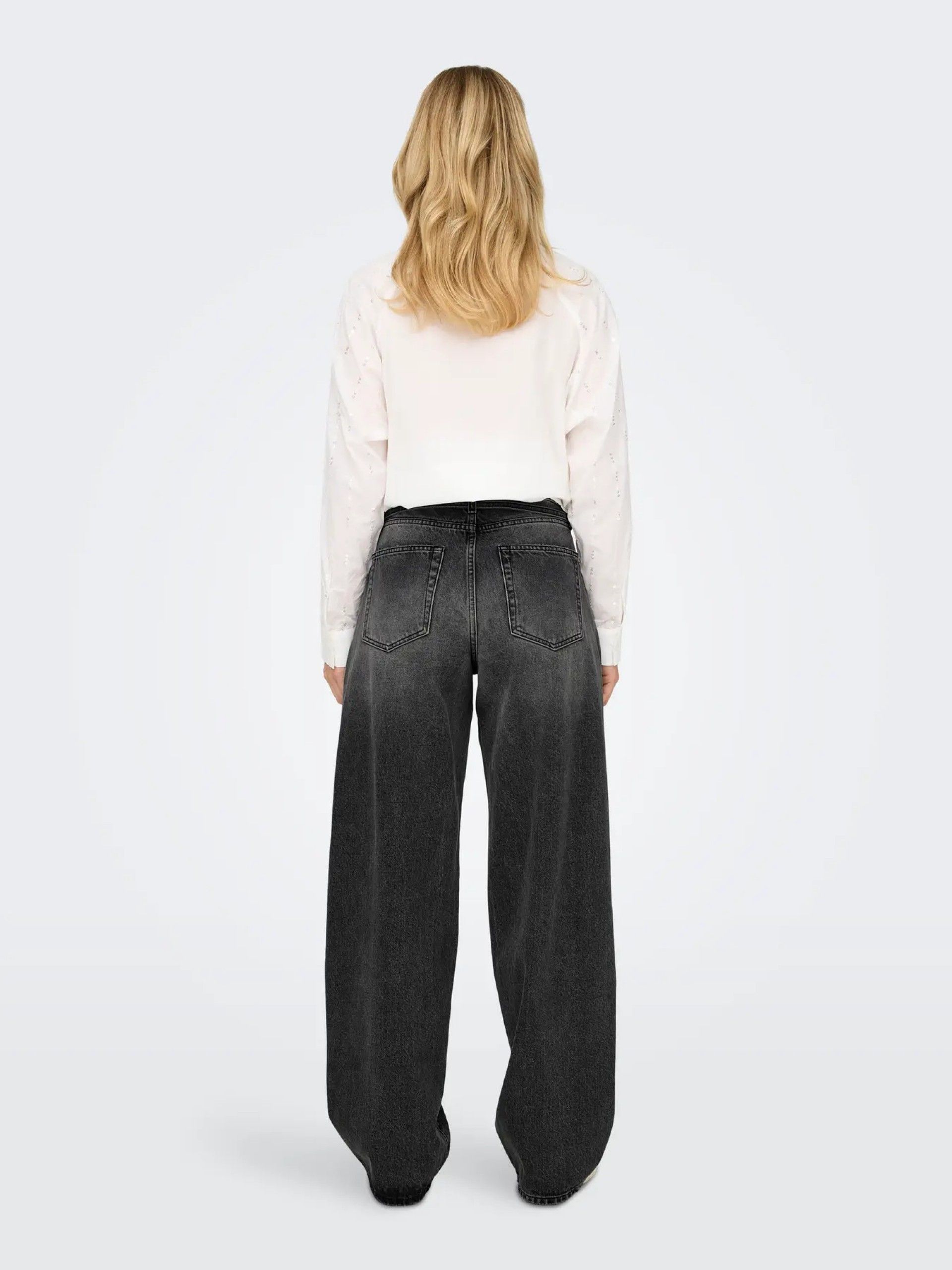 Calça Jeans Mulher GIANNA MW Straight ONLY