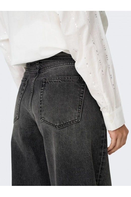 Calça Jeans Mulher GIANNA MW Straight ONLY Calça Jeans Mulher GIANNA MW Straight ONLY