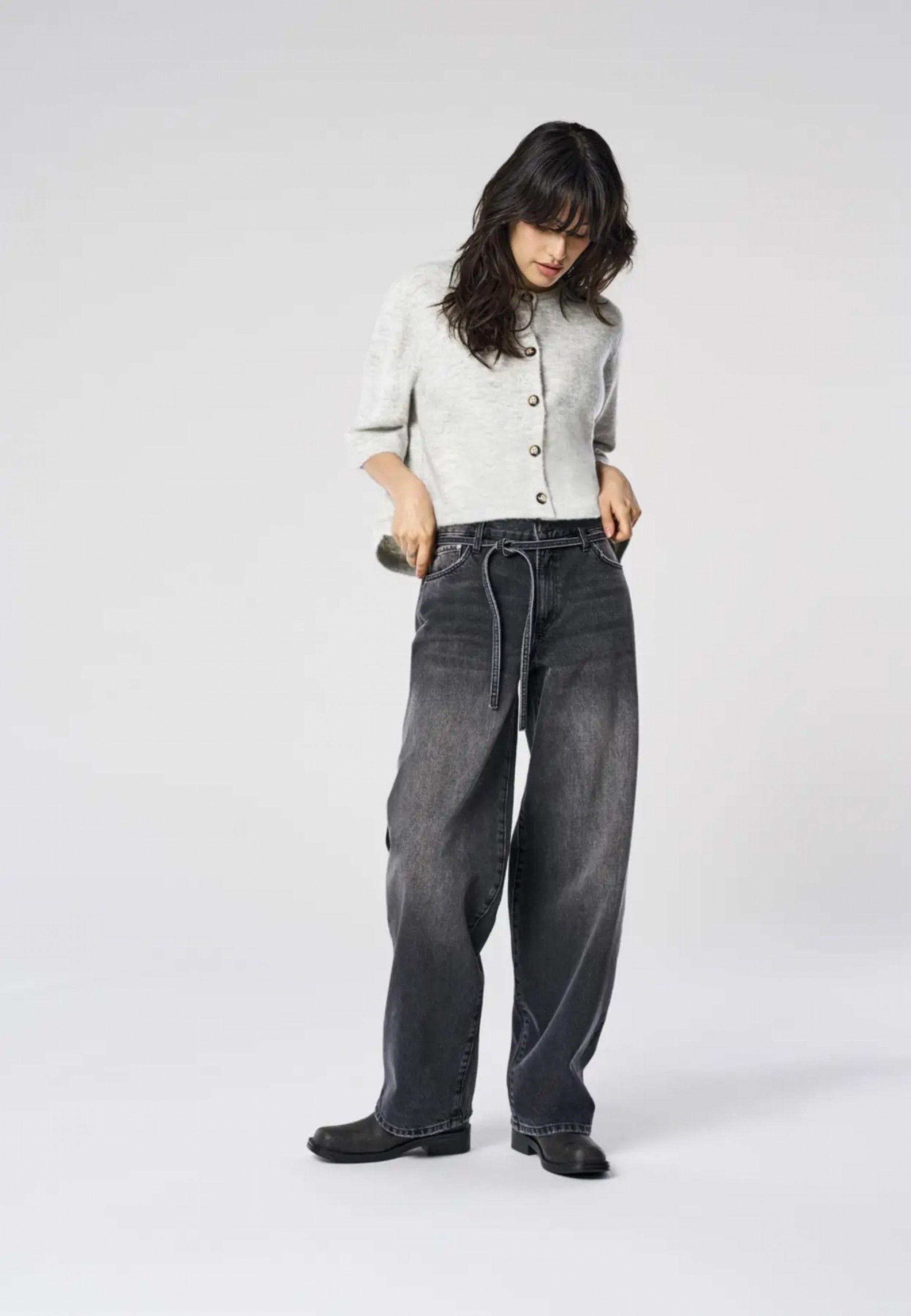 Calça Jeans Mulher GIANNA MW Straight ONLY