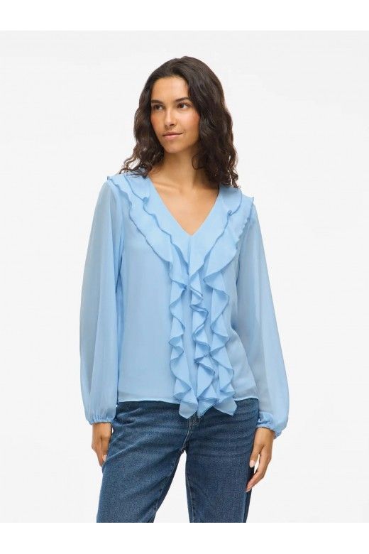 Top ANE V Blusa Frill VILA