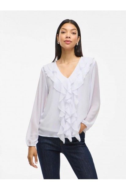 Top ANE V Blusa Frill VILA