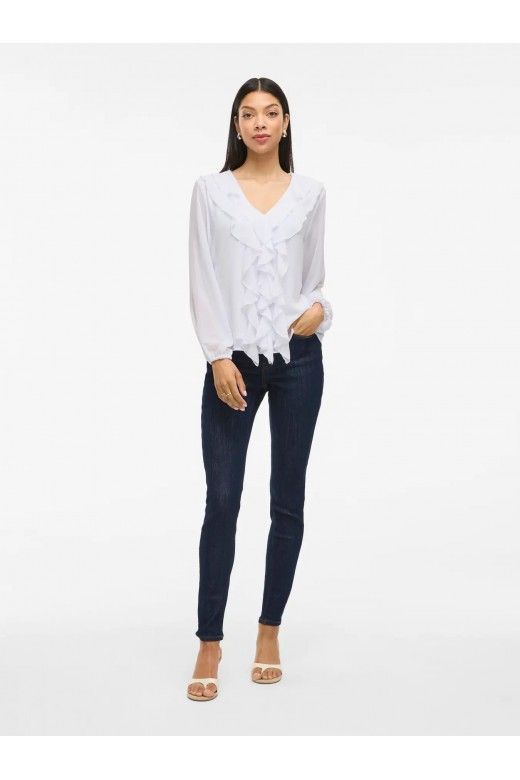 Top ANE V Blusa Frill VILA Top ANE V Blusa Frill VILA