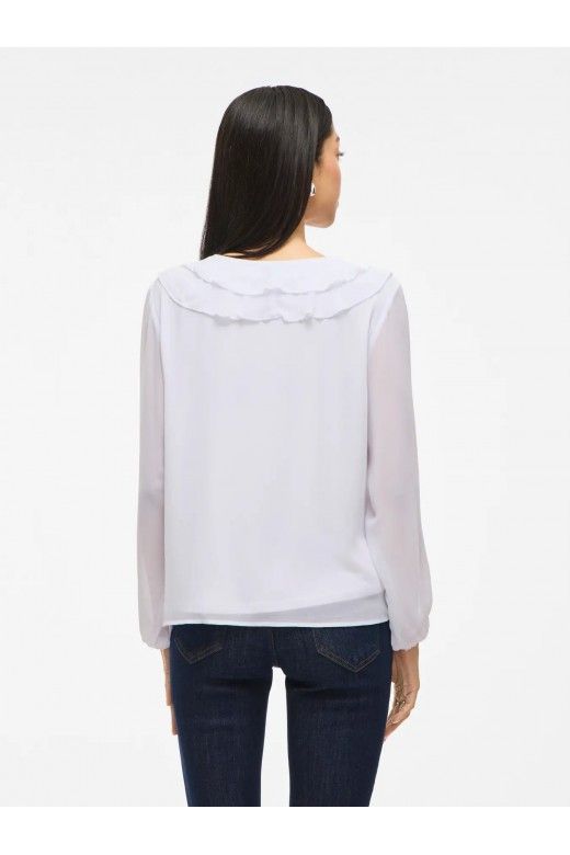 Top ANE V Blusa Frill VILA Top ANE V Blusa Frill VILA