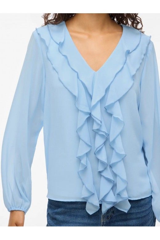 Top ANE V Blusa Frill VILA