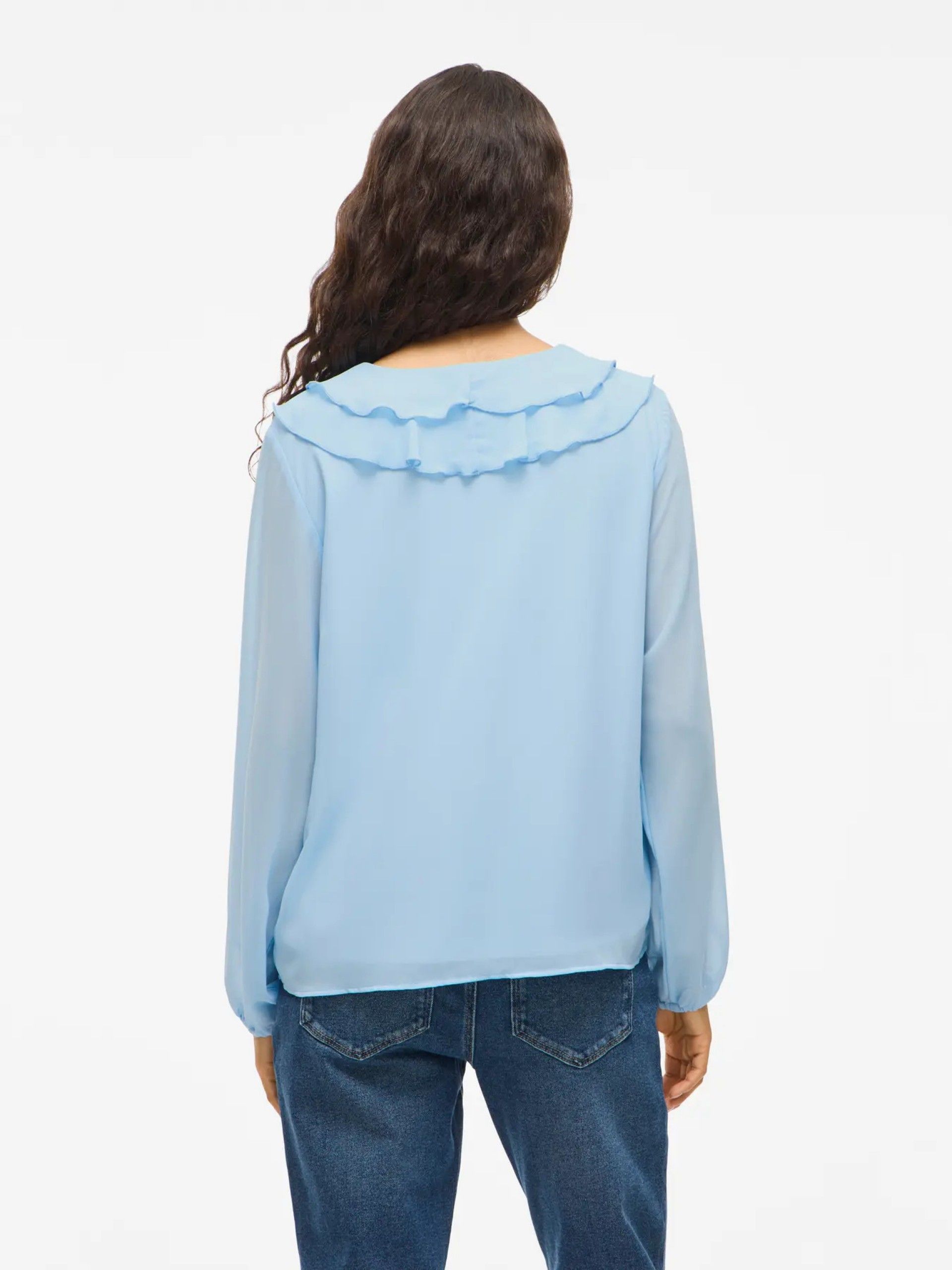 Top ANE V Blusa Frill VILA