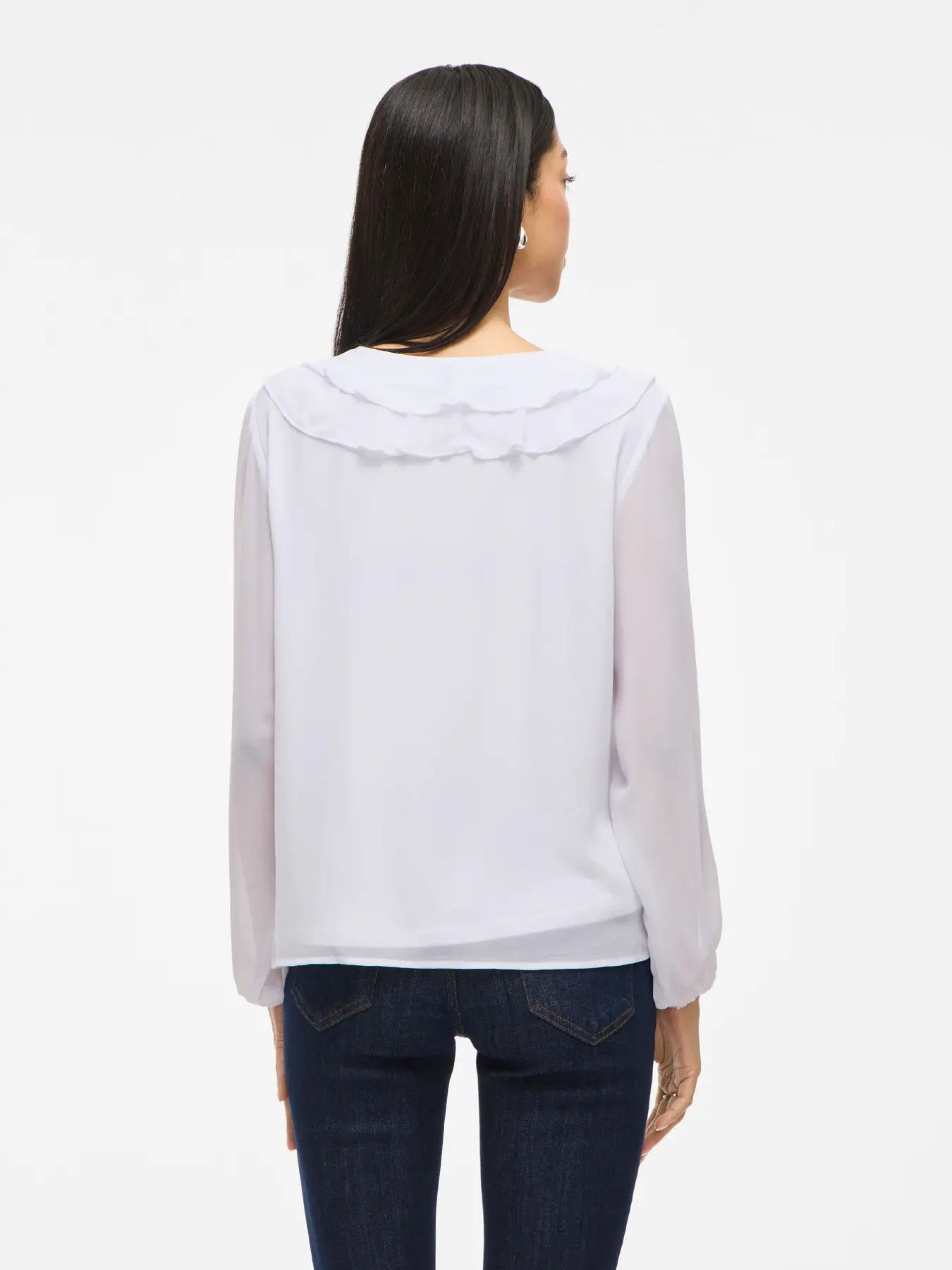 Top ANE V Blusa Frill VILA