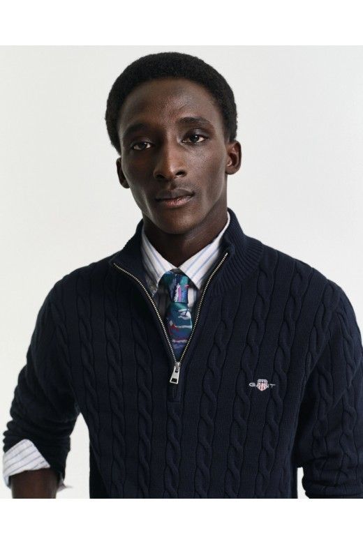 Camisola GANT Homem Zip Camisola GANT Homem Zip