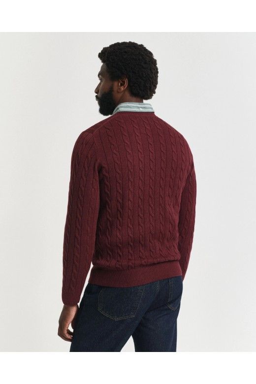 Camisola Homem GANT Cotton Cable Camisola Homem GANT Cotton Cable