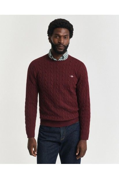 Camisola Homem GANT Cotton Cable