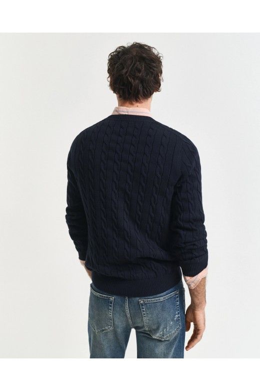 Camisola Homem GANT Cotton Cable Camisola Homem GANT Cotton Cable