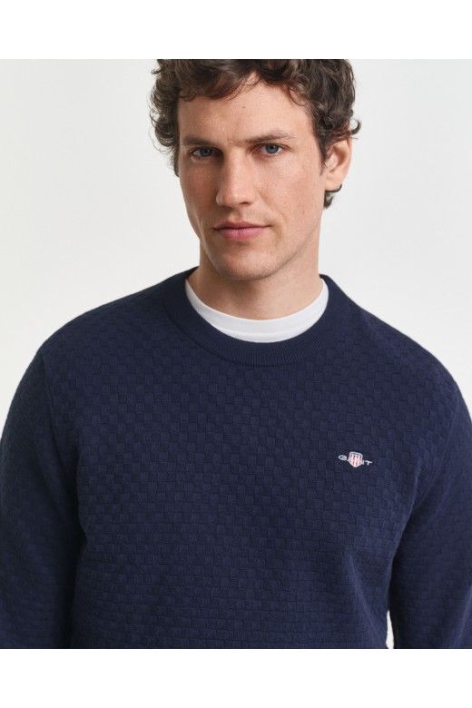Camisola Homem GANT Micro Texture Camisola Homem GANT Micro Texture