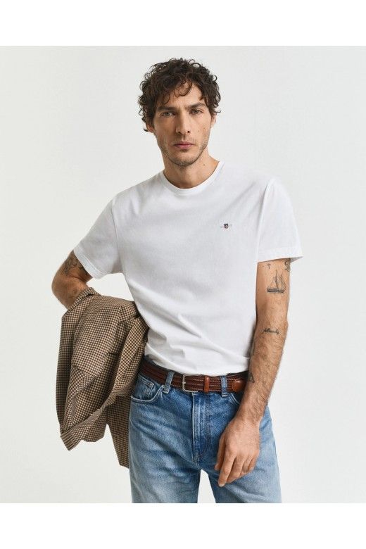 T-Shirt Homem GANT Basic 2003184 T-Shirt Homem GANT Basic 2003184