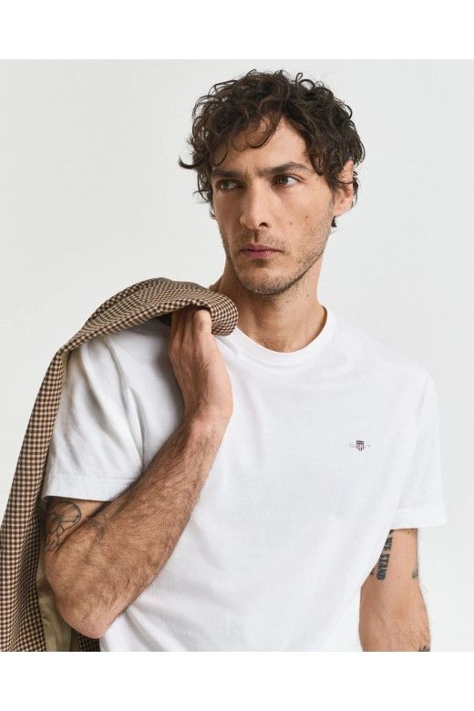 T-Shirt Homem GANT Basic 2003184 T-Shirt Homem GANT Basic 2003184