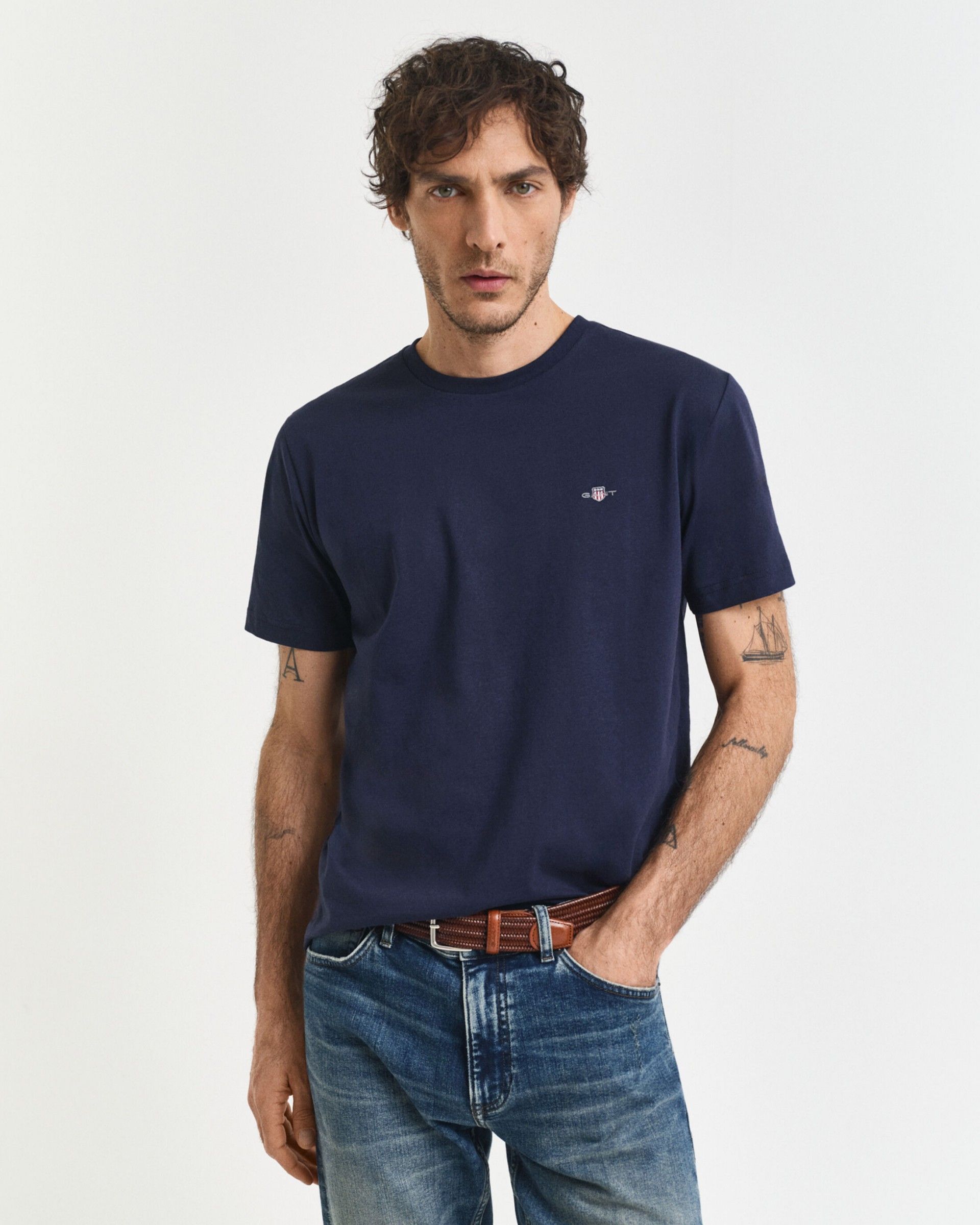 T-Shirt Homem GANT Basic 2003184
