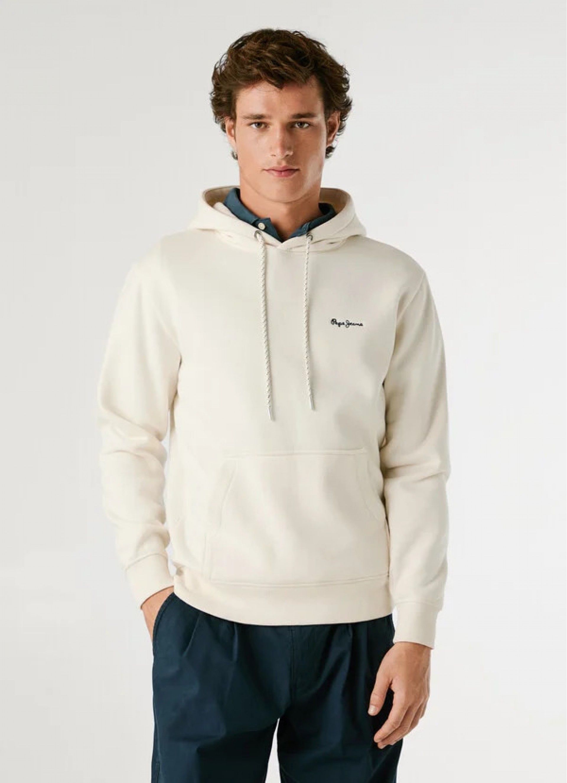 Sweat Homem Pepe Jeans com Capuz MACBETH PM5800012